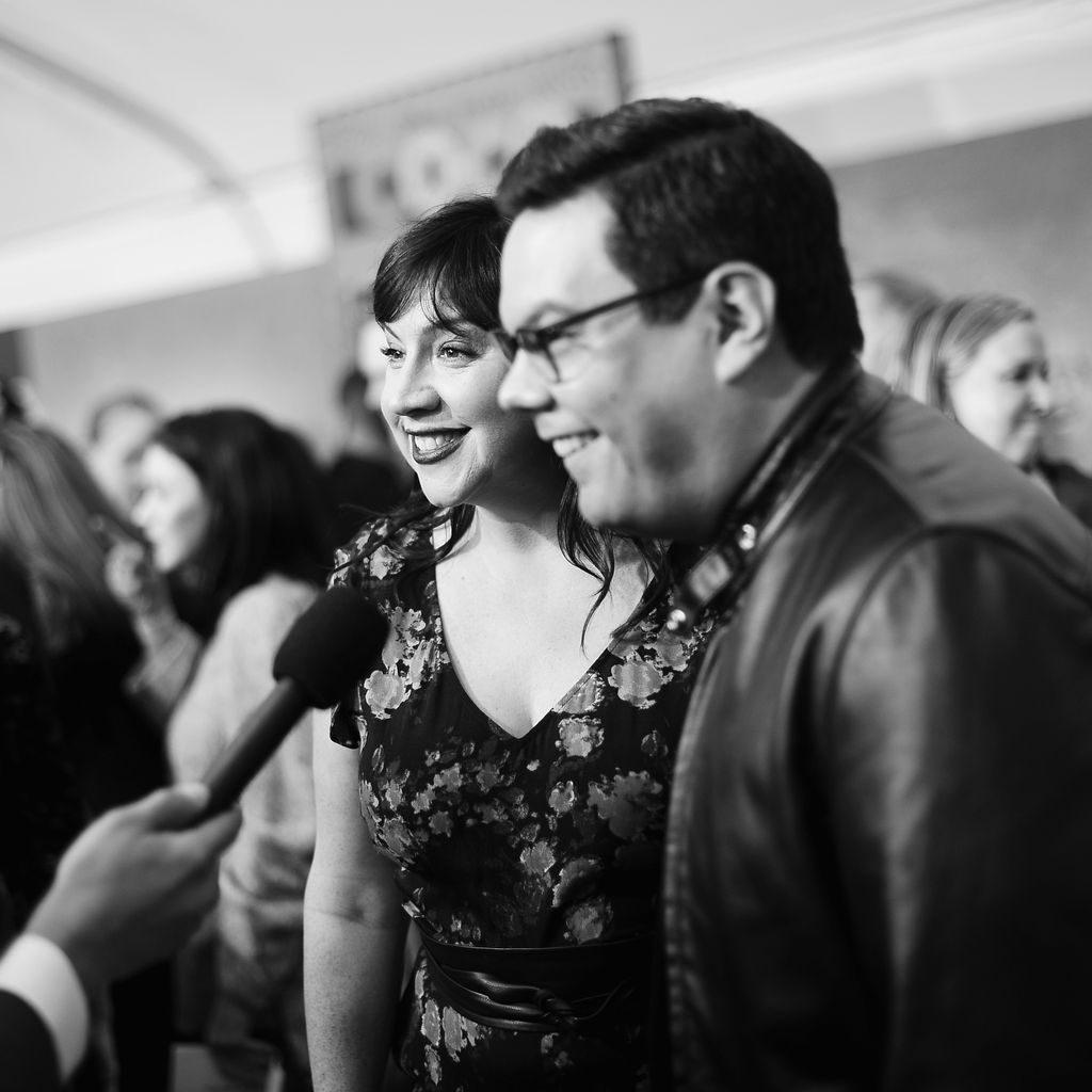 Kristen Anderson-Lopez und Robert Lopez 2008