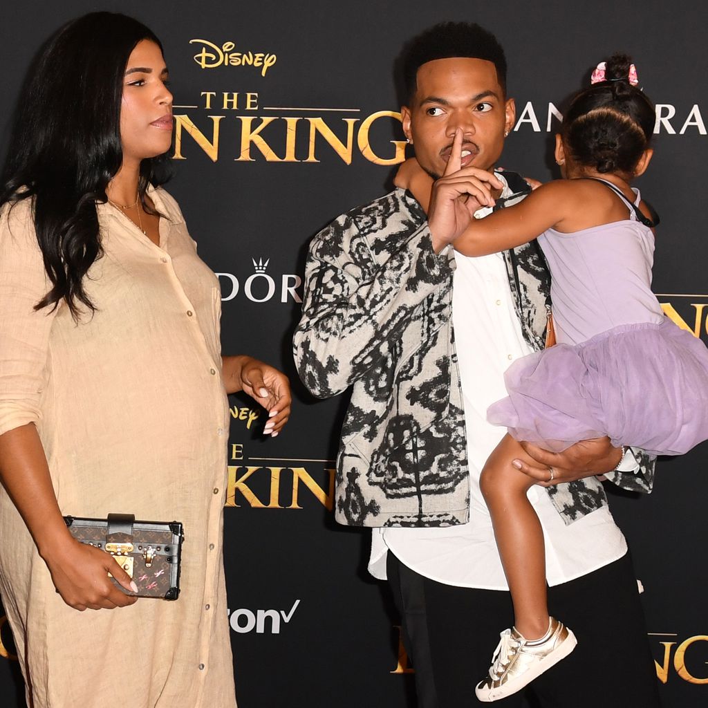 Kristen Corley, Chance The Rapper und Tochter Kensli