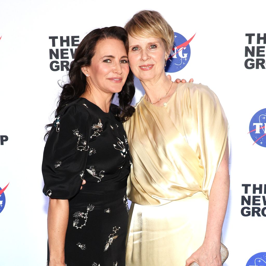 "Sex and the City"-Darstellerinnen Kristin Davis und Cynthia Nixon, 2024
