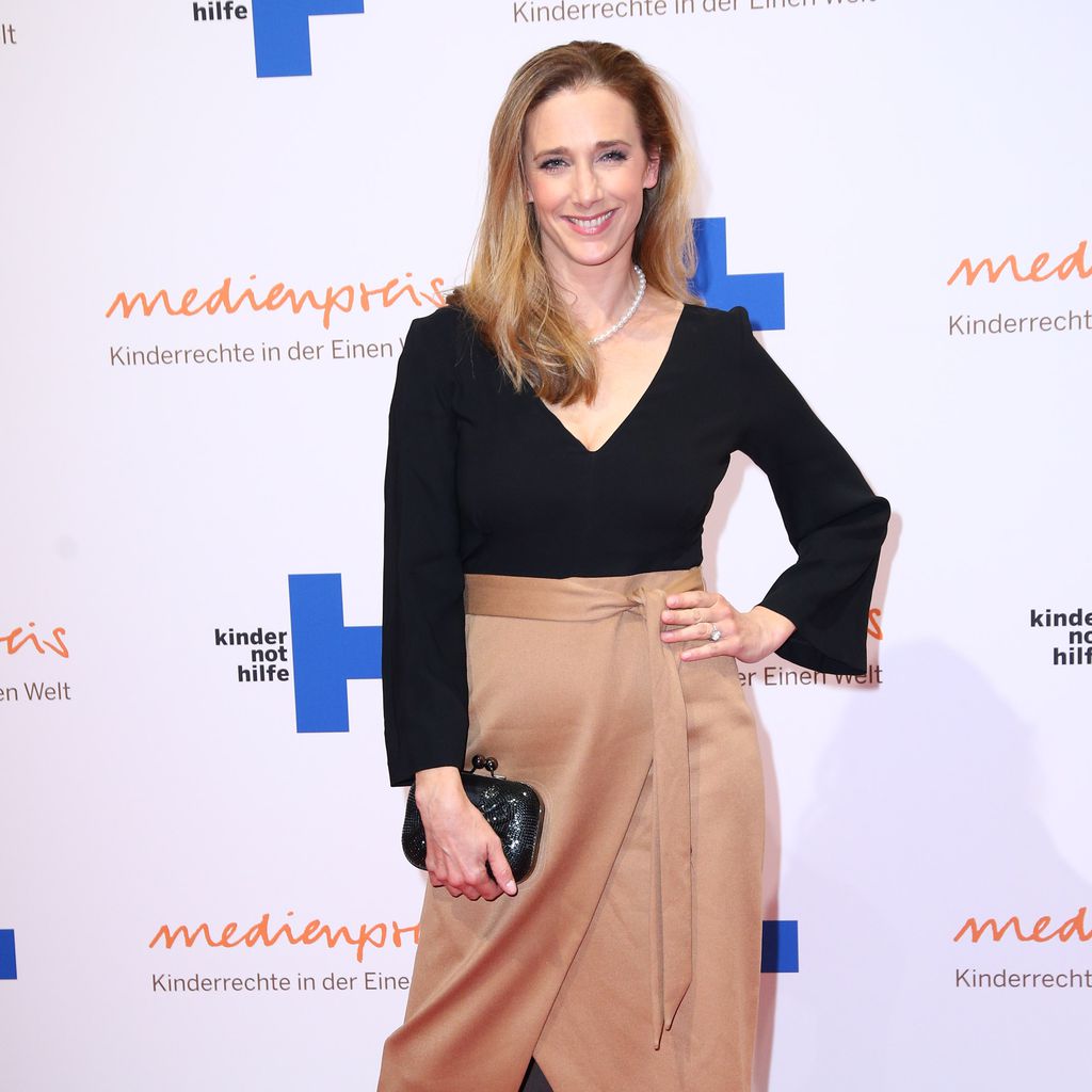 Kristin Meyer 2017 beim Medienpreis der Kindernothilfe in Berlin
