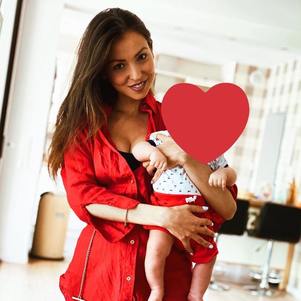 Kristina Yantsen mit ihrem Sohn Aaron
