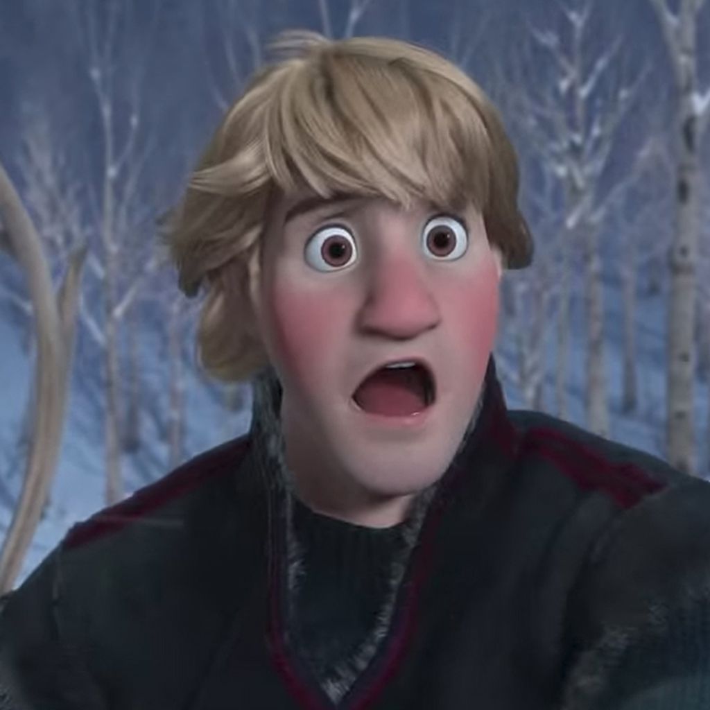 Kristoff in "Frozen"