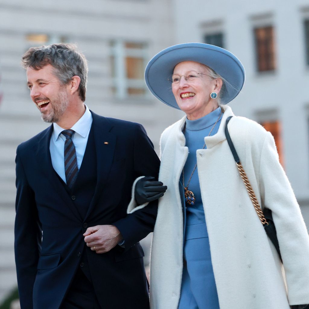 Kronprinz Frederik und Königin Margrethe von Dänemark
