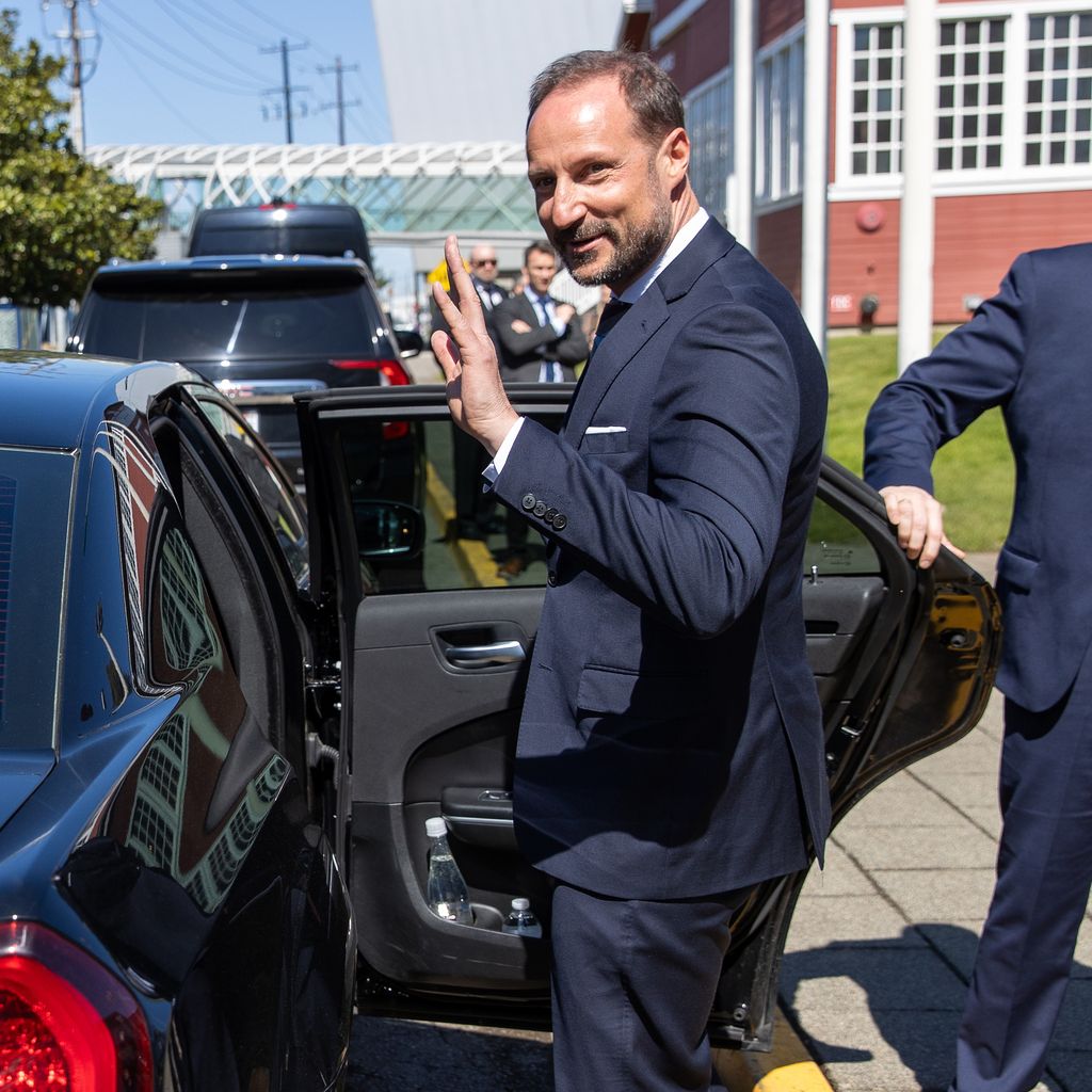 Kronprinz Haakon in Washington, April 2024