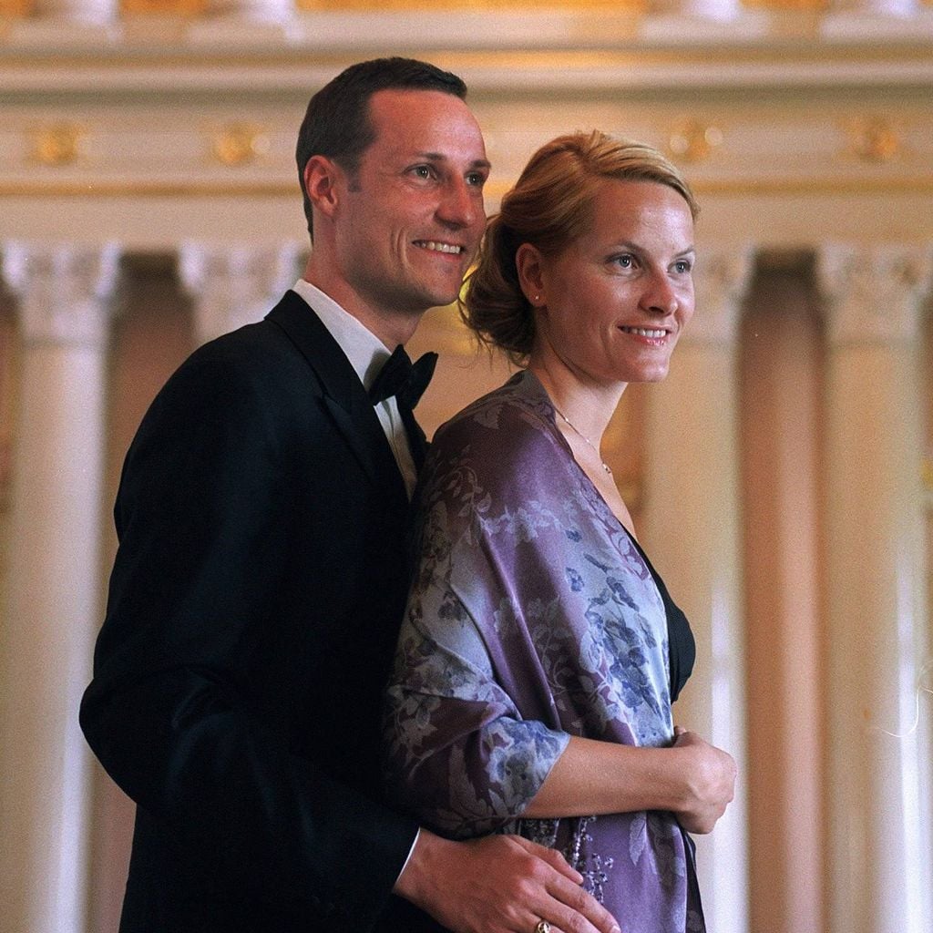 Kronprinz Haakon und Mette-Marit im Mai 2001