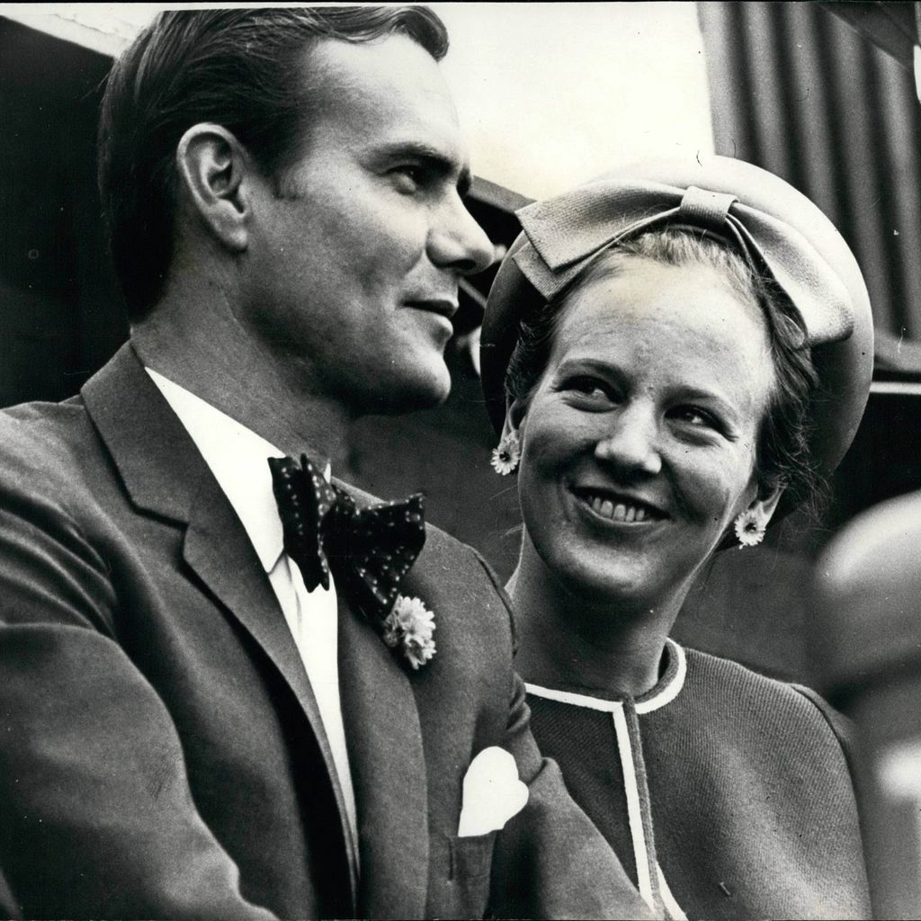 Kronprinzessin Margrethe II. (heutige Königin Margrethe) und Prinz Henrik in den 1960er Jahren