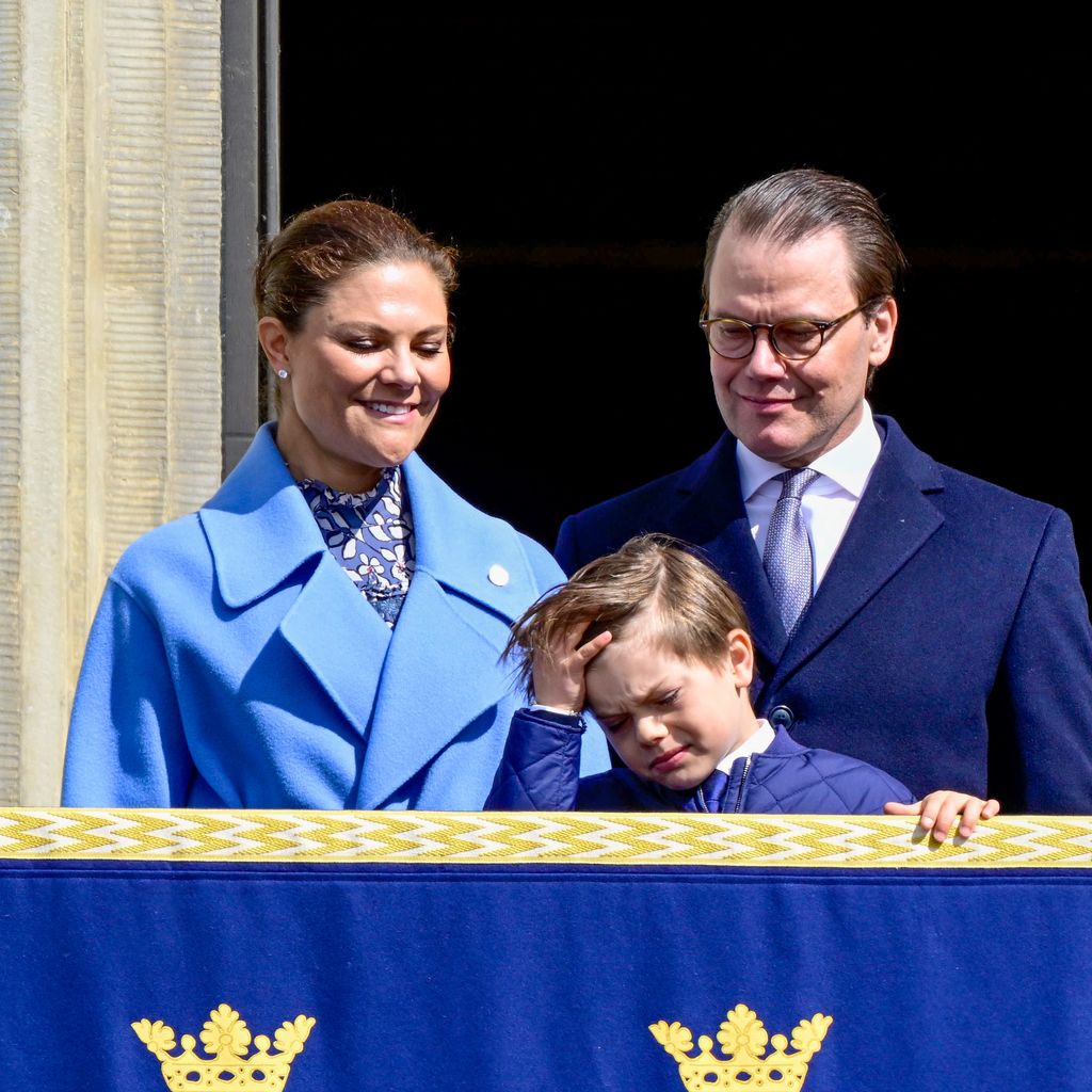 Kronprinzessin Victoria, Prinz Daniel und Prinz Oscar von Schweden