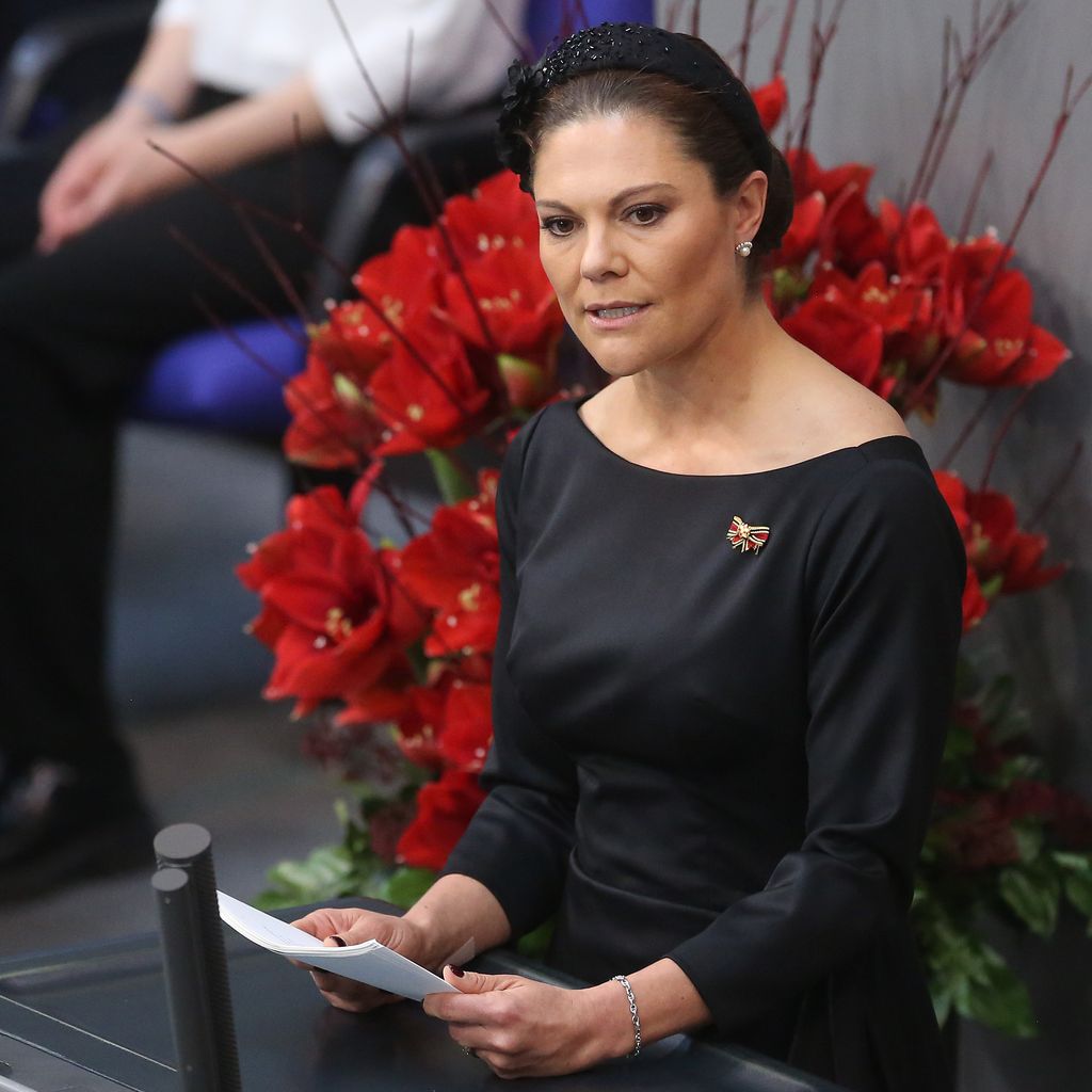 Kronprinzessin Victoria von Schweden im Deutschen Bundestag, November 2023