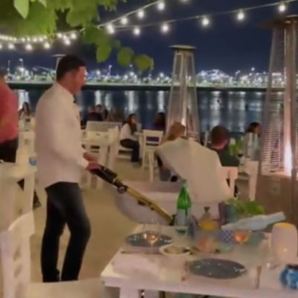 Kubilay Özdemir mit seiner Tochter