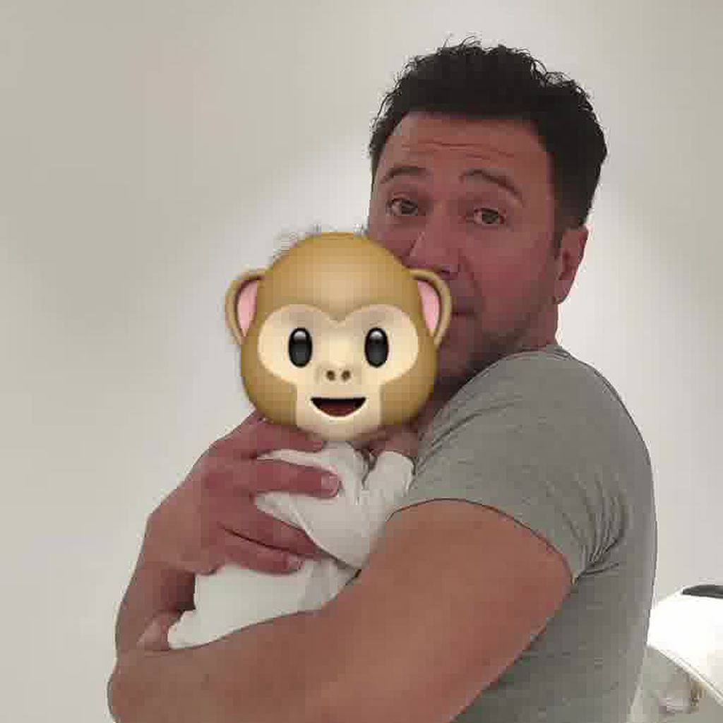 Kubilay Özdemir mit seiner Tochter