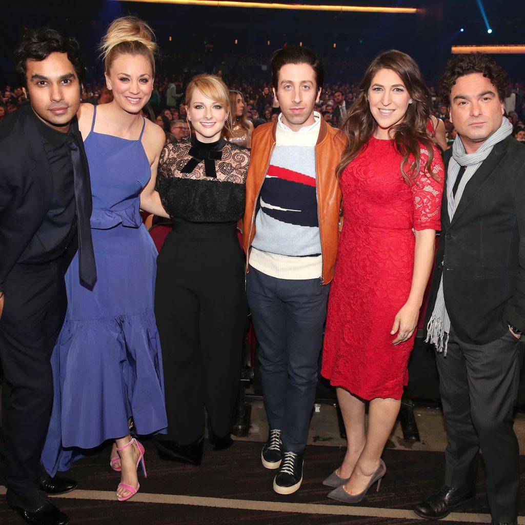 Der Cast von "The Big Bang Theory" bei den People's Choice Awards 2017