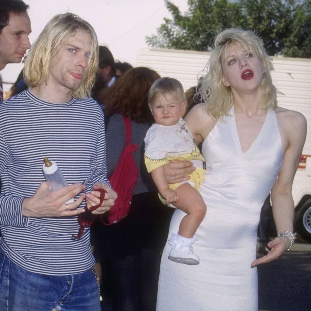 Courtney Love, Frances Bean und Kurt Cobain