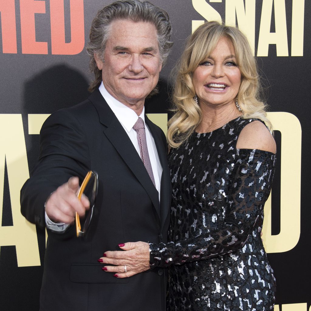 Kurt Russell und Goldie Hawn, 2017