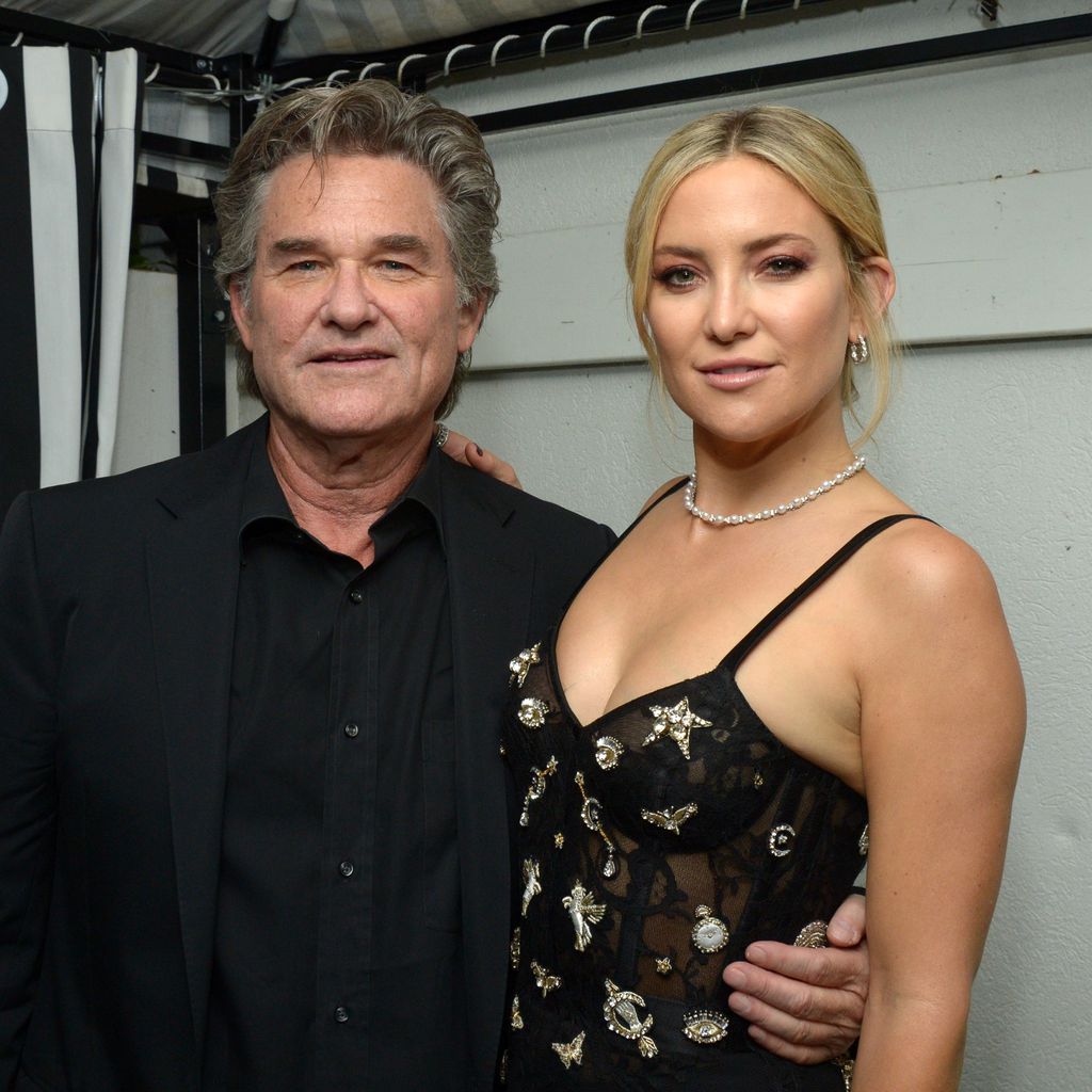 Kurt Russell und seine Stieftochter Kate Hudson, September 2016
