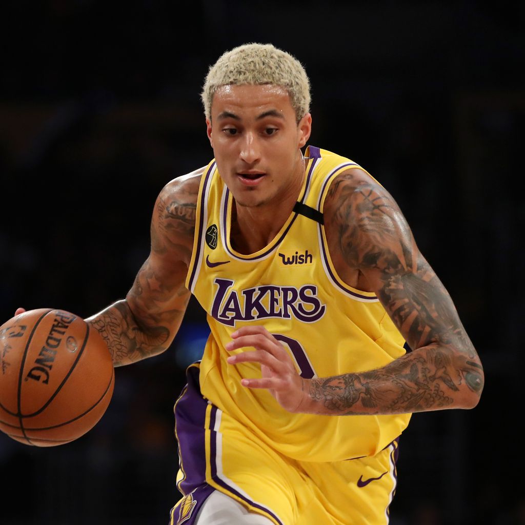 Kyle Kuzma im Februar 2020 in Los Angeles