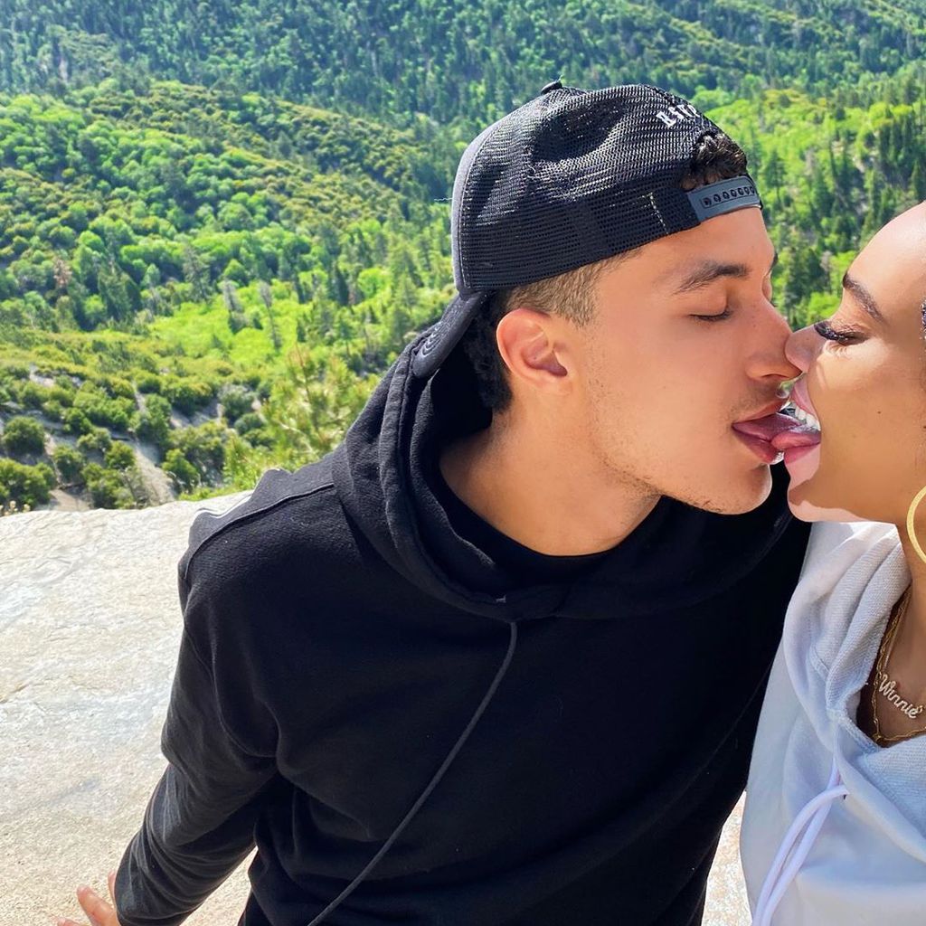 Kyle Kuzma und Winnie Harlow