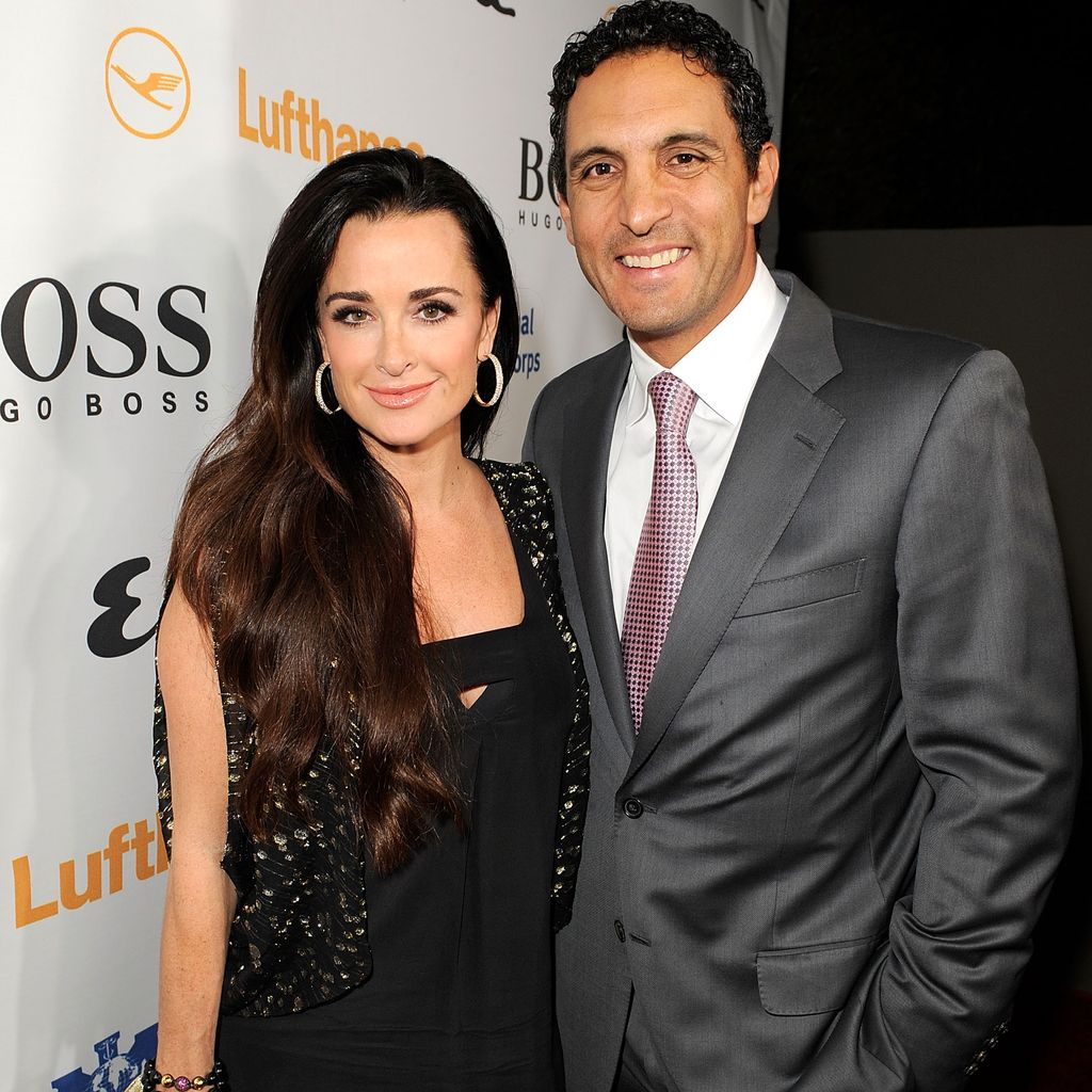 Kyle Richards, Schauspielerin, mit Ehemann Mauricio Umansky