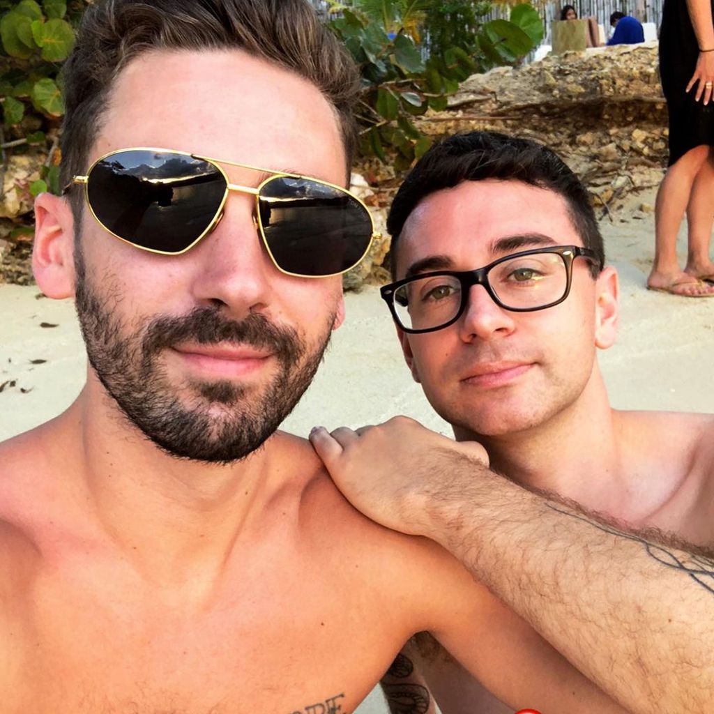 Kyle Smith und Christian Siriano, Februar 2021