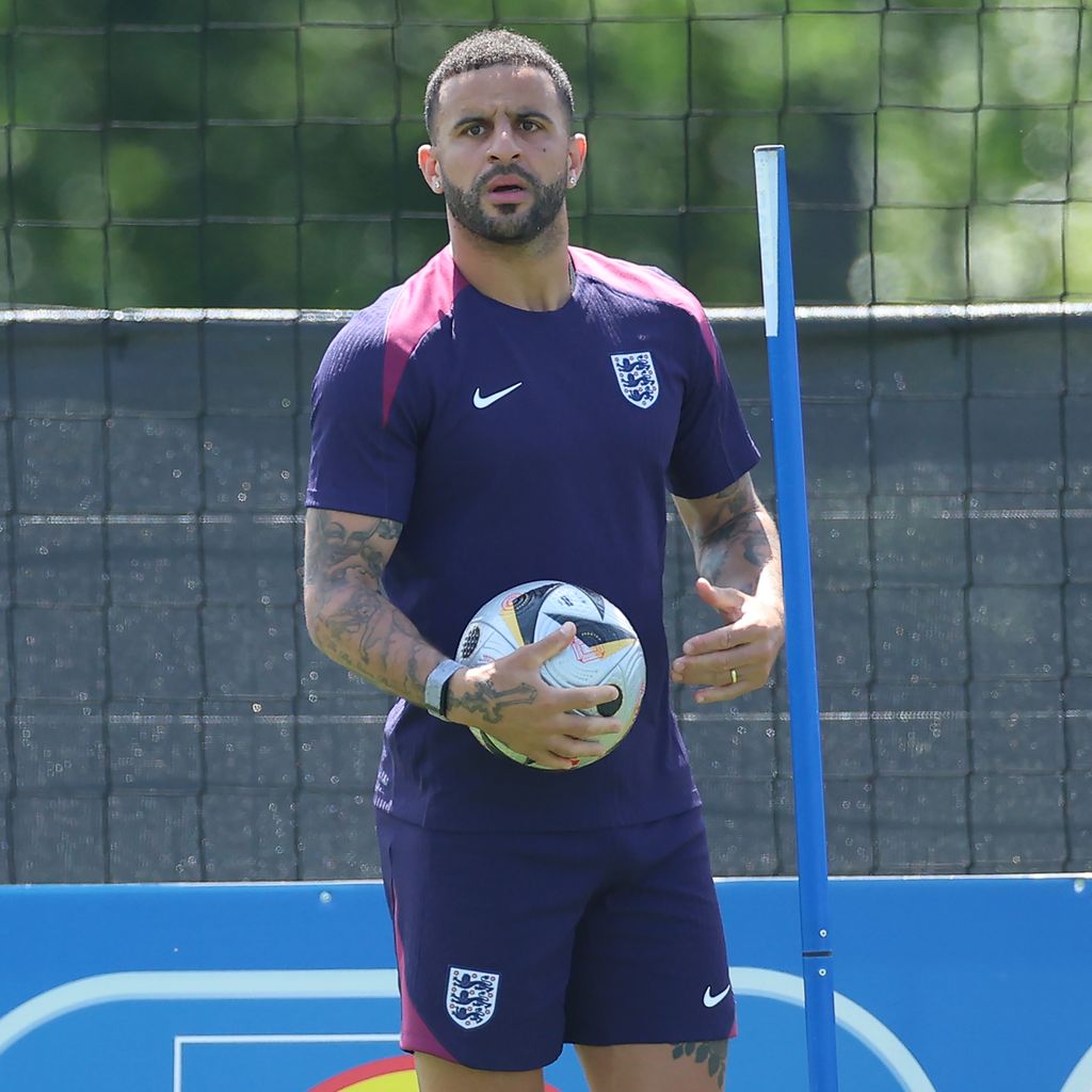 Kyle Walker beim Training, Juli 2024