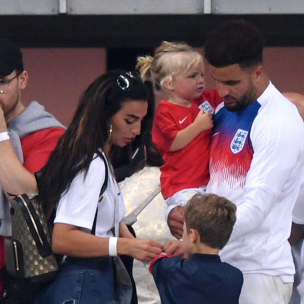 Kyle Walker und Annie Kilner  im Juli 2018