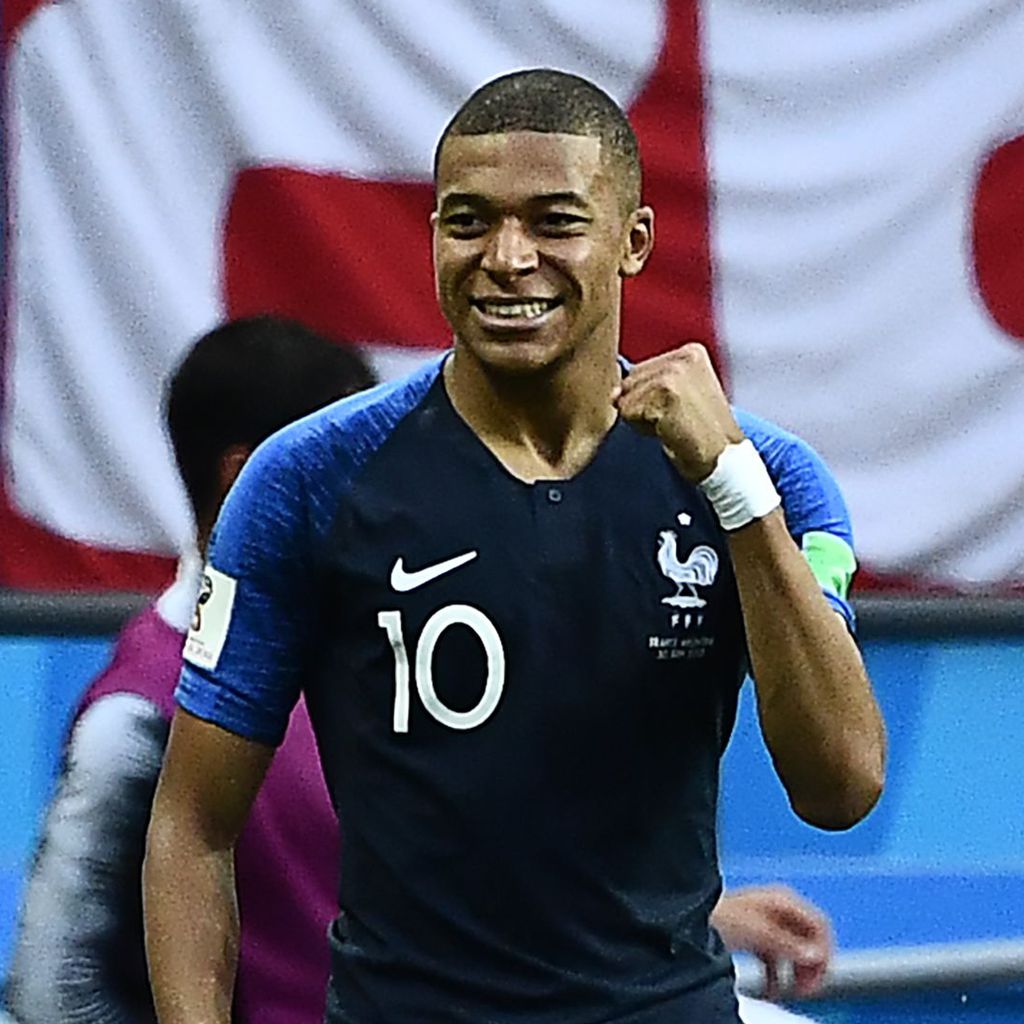 Kylian Mbappé bei der Fußball-WM 2018