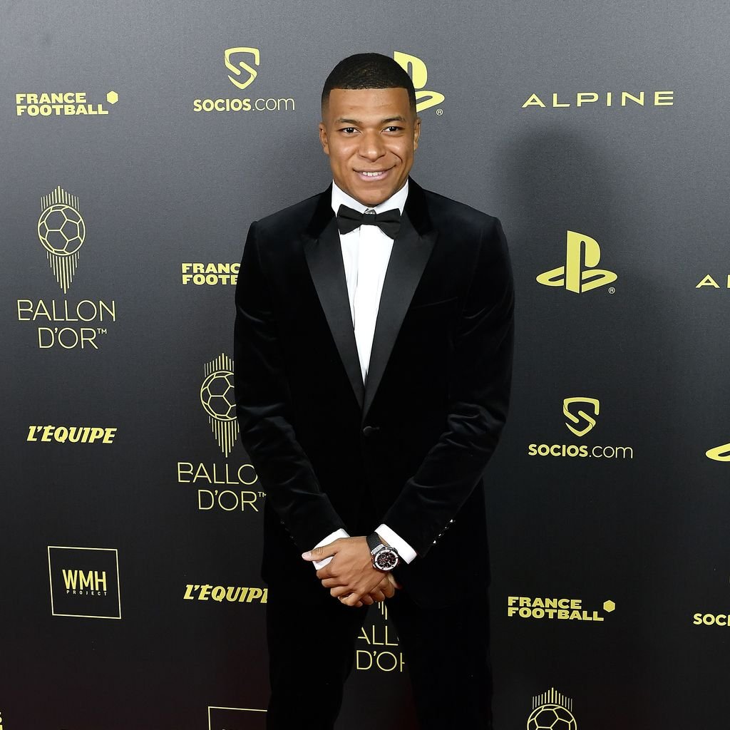 Kylian Mbappé beim Ballon D'Or 2022