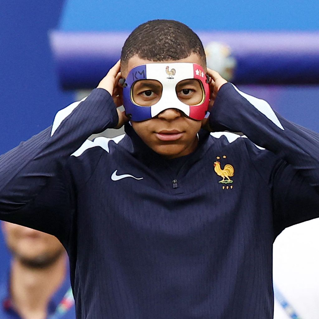 Kylian Mbappé im Juni 2024