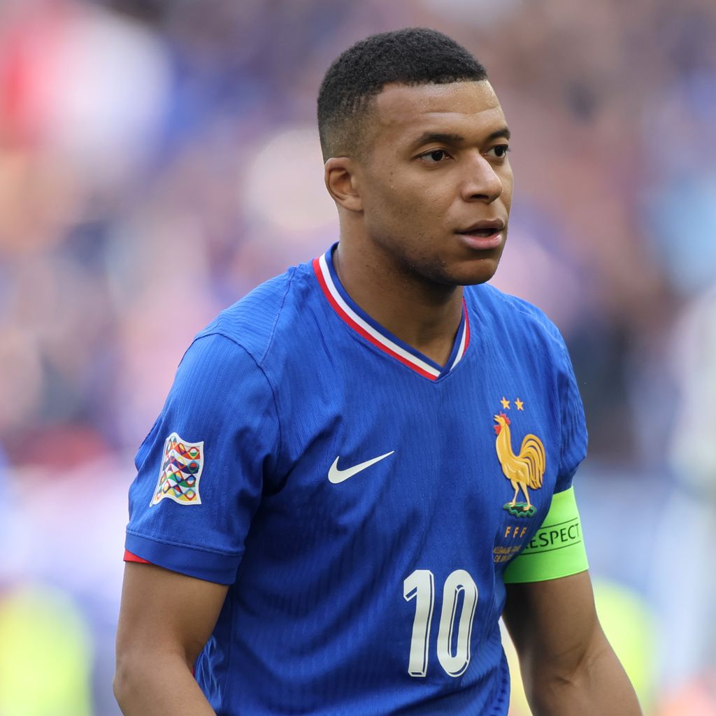 Kylian Mbappé bei der Uefa Nations League 2025 beim Spiel Frankreich gegen Deutschland