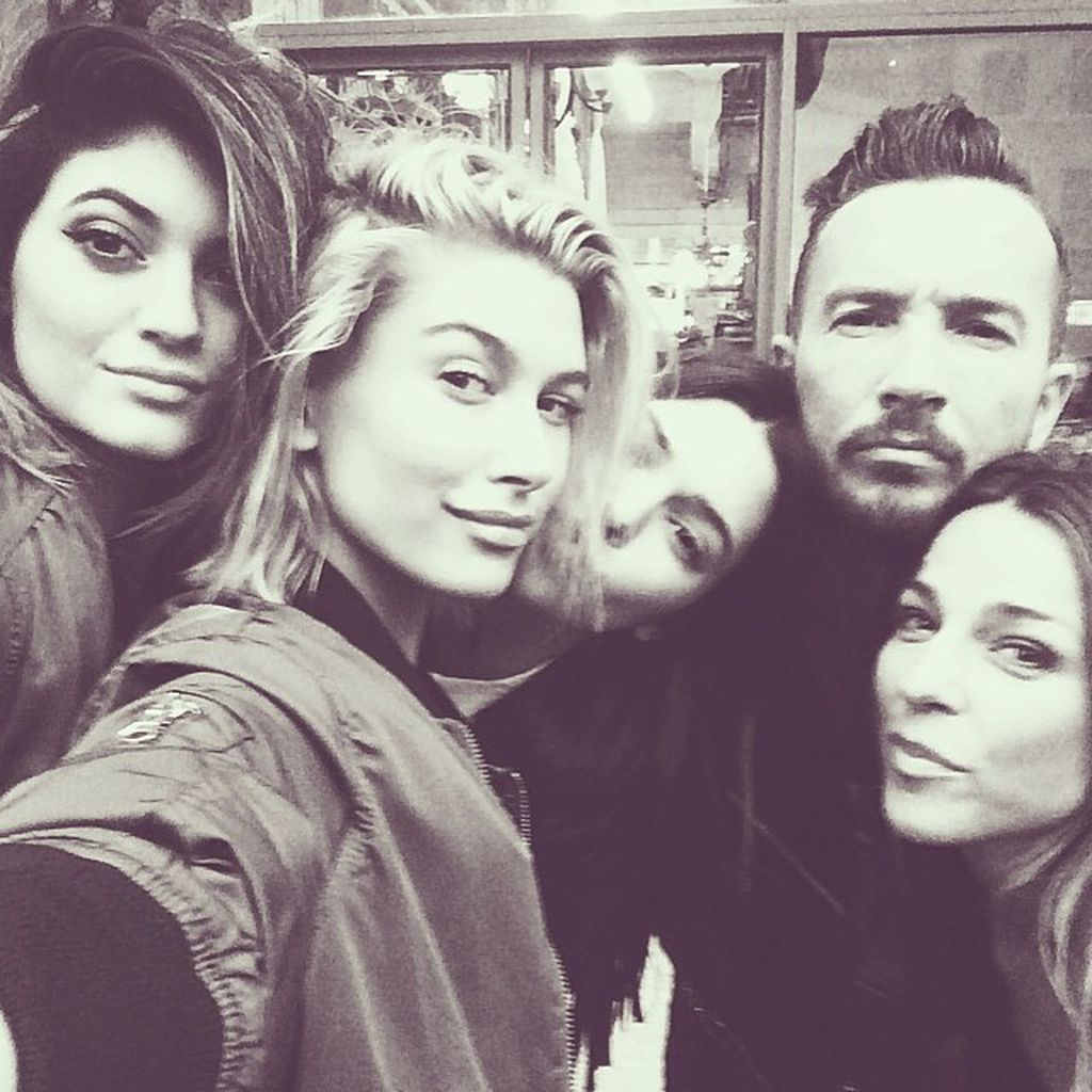 Kylie Jenner, Hailey Baldwin, Kendall Jenner, Carl und Laura Lentz, Mai 2014