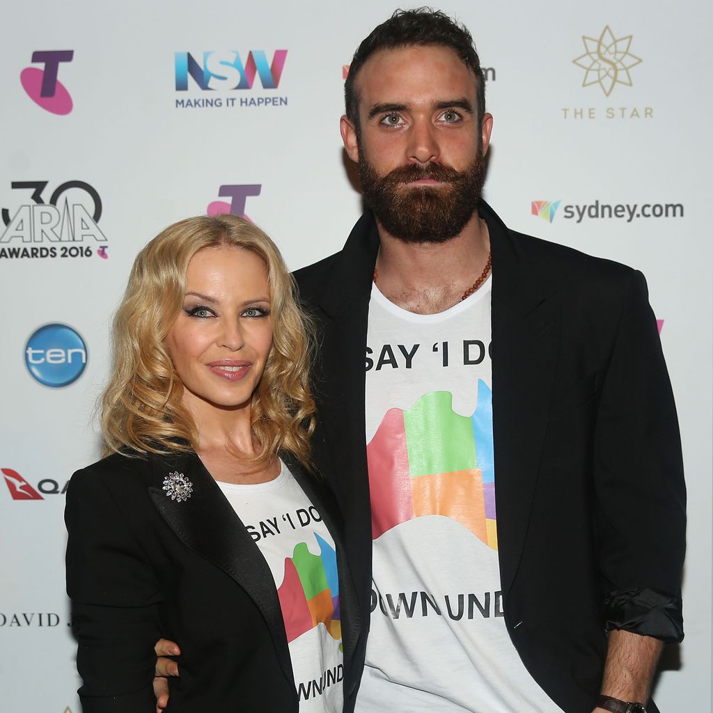 Kylie Minogue & Joshua Sasse in Sydney