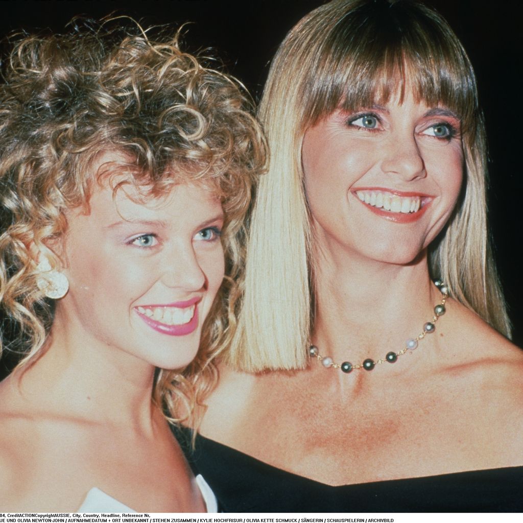 Kylie Minogue und Olivia Newton-John