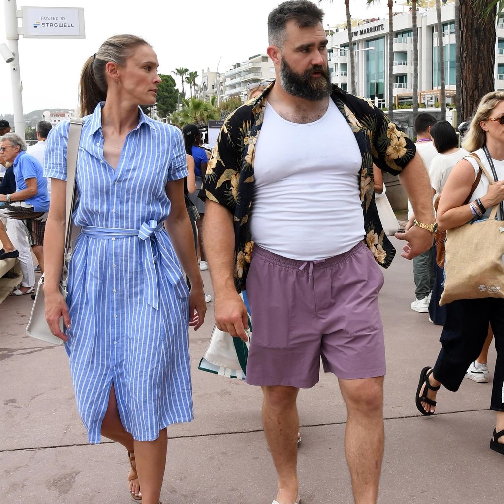 Kylie und Jason Kelce beim Cannes Lions Festival im Juni 2024