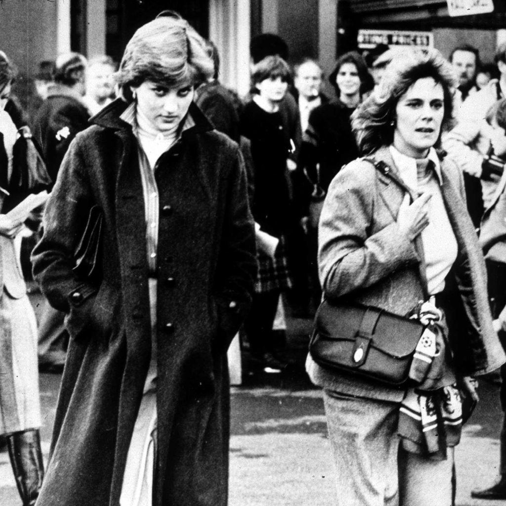Bei den Ludlow Races 1980: Lady Diana Spencer und Camilla Parker-Bowles