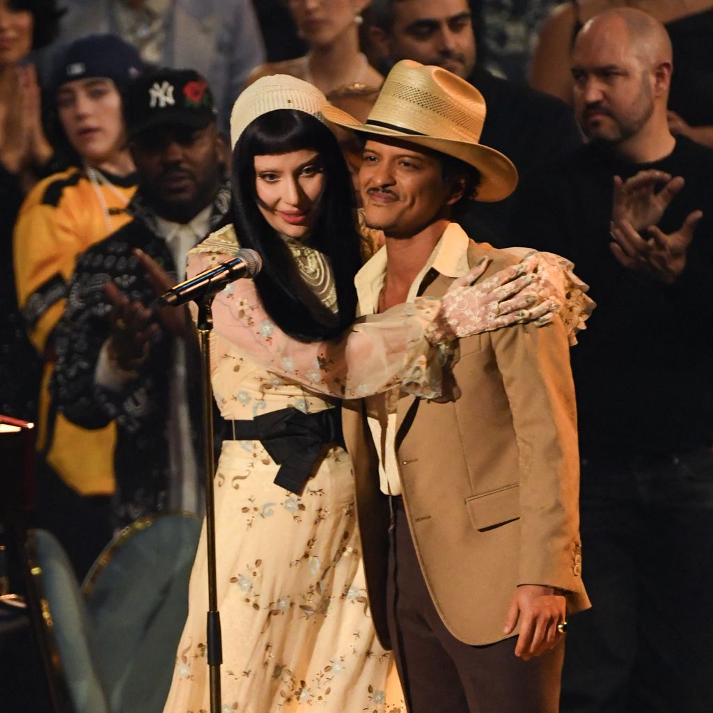 Lady Gaga und Bruno Mars, 2025