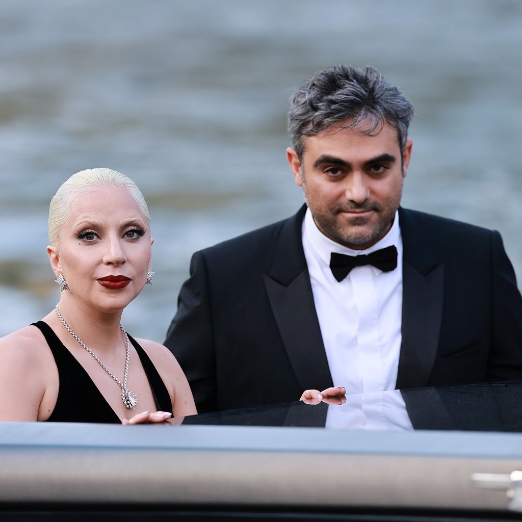 Lady Gaga und Michael Polansky in Venedig anlässlich der Internationalen Filmfestspiele 2024.