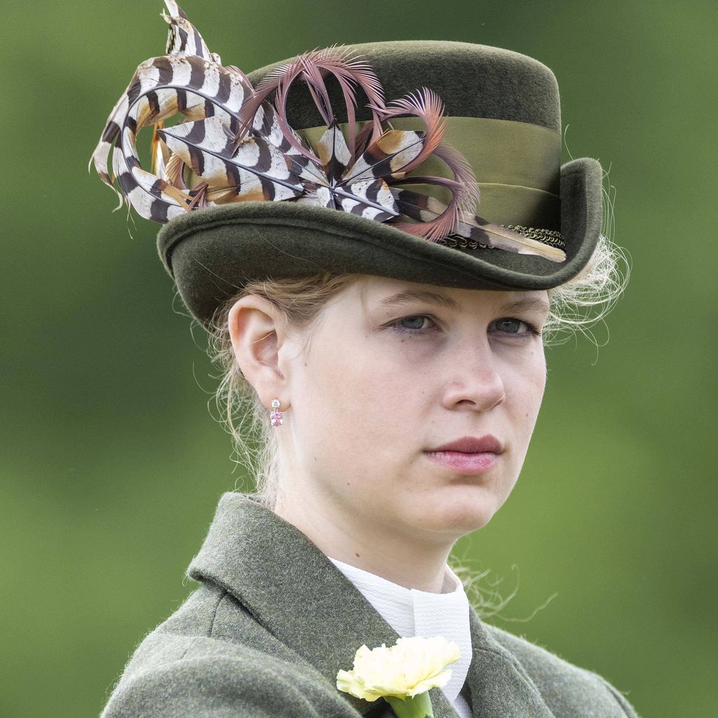 Lady Louise Windsor bei der Kutschfahrt am letzten Tag der Royal Windsor Horse Show, 2022