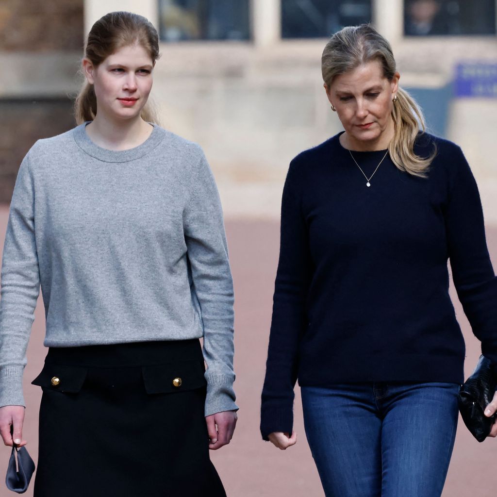 Lady Louise Windsor und Gräfin Sophie im April 2021