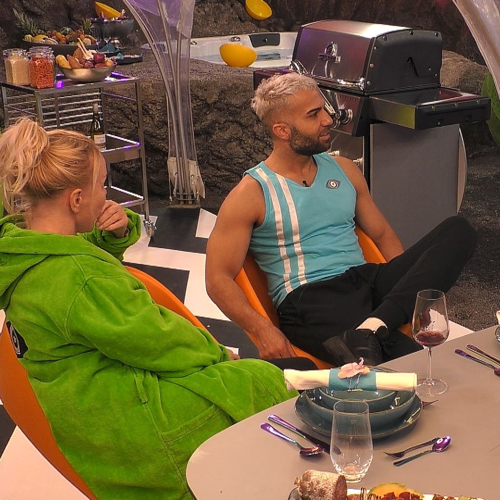 Heike Maurer, Rafi Rachek und Ina Aogo bei "Promi Big Brother" 2021