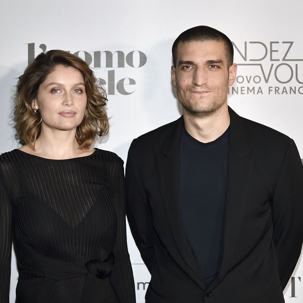 Laetitia Casta und Louis Garrel in Mailand, April 2019