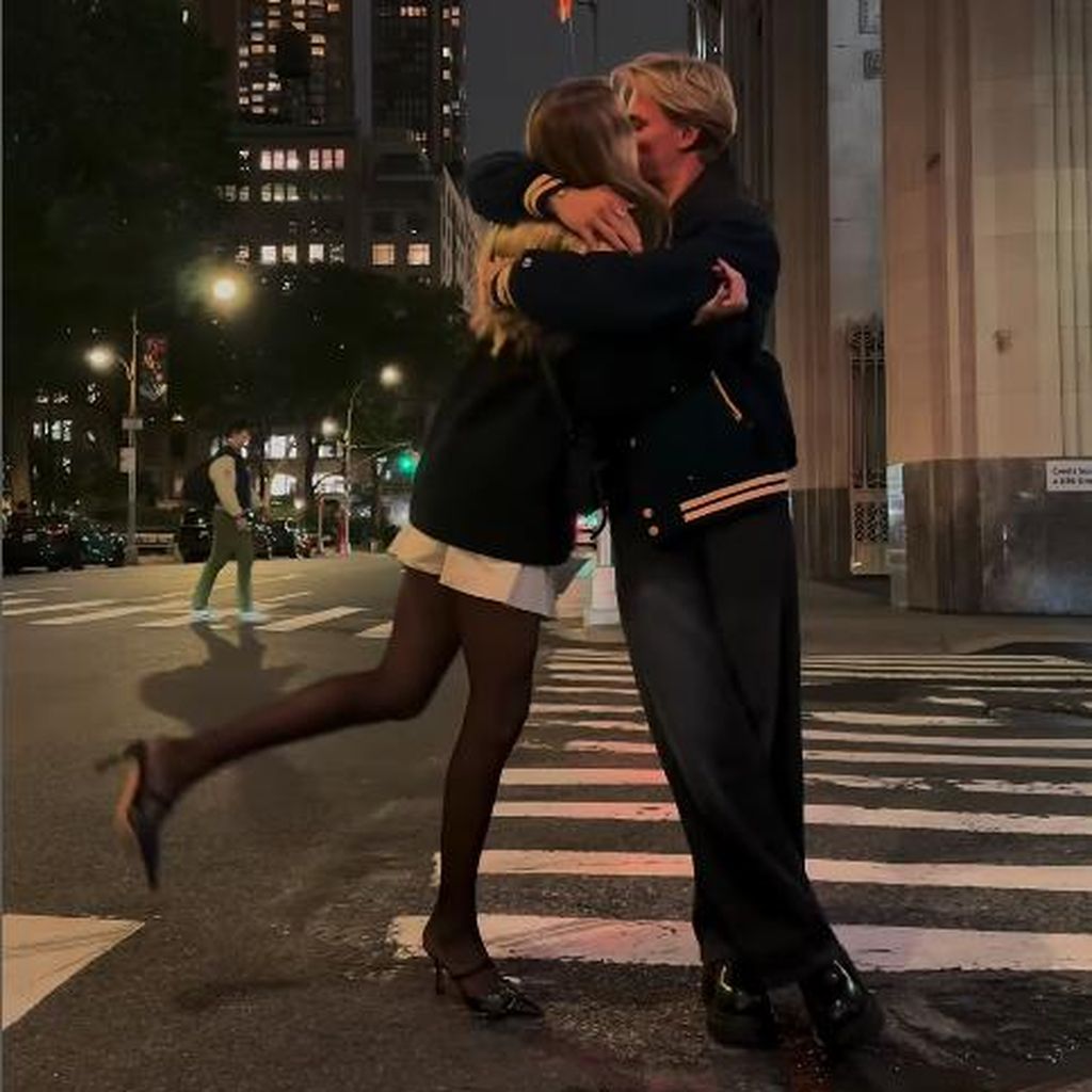 Laila Hasanovic und Mick Schumacher in New York