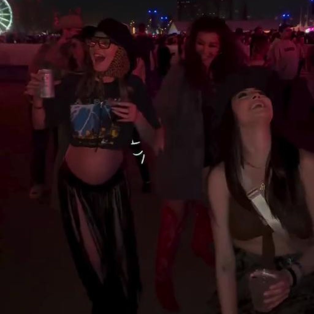 Lala Kent auf dem Stagecoach Musikfestival, April 2024