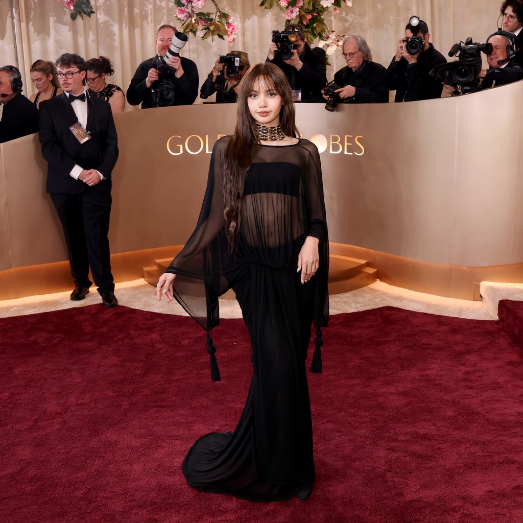 Sängerin Lisa bei den Golden Globes in Beverly Hills