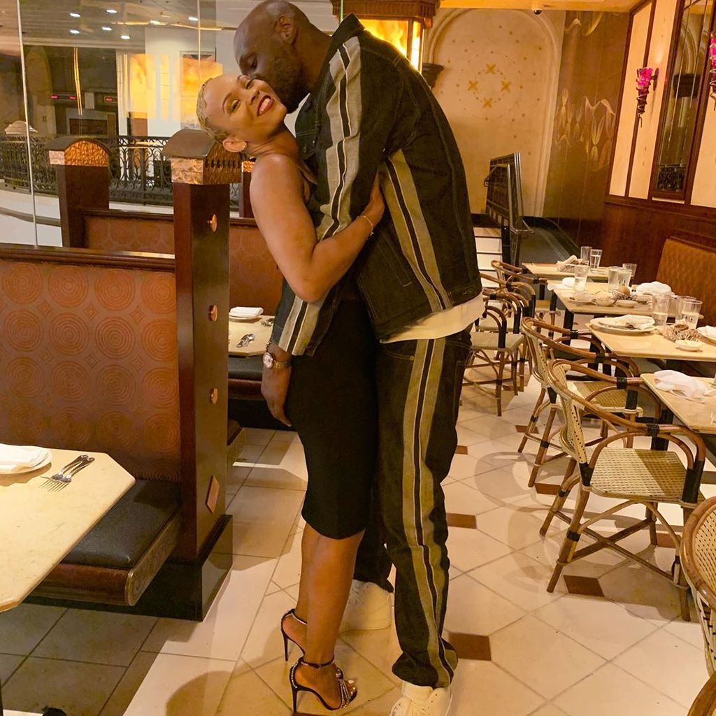 Ex-Basketballer Lamar Odom und Sabrina Parr