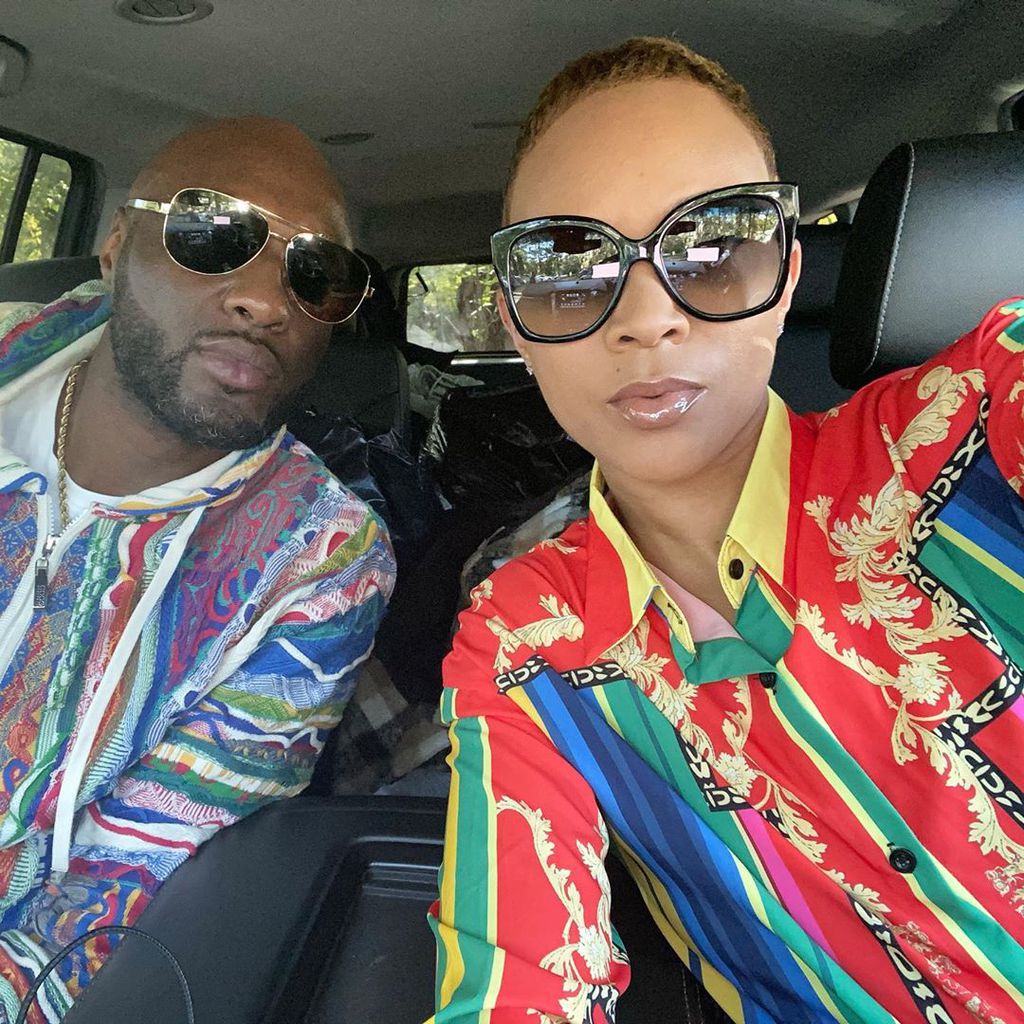 Lamar Odom und Sabrina Parr, November 2019