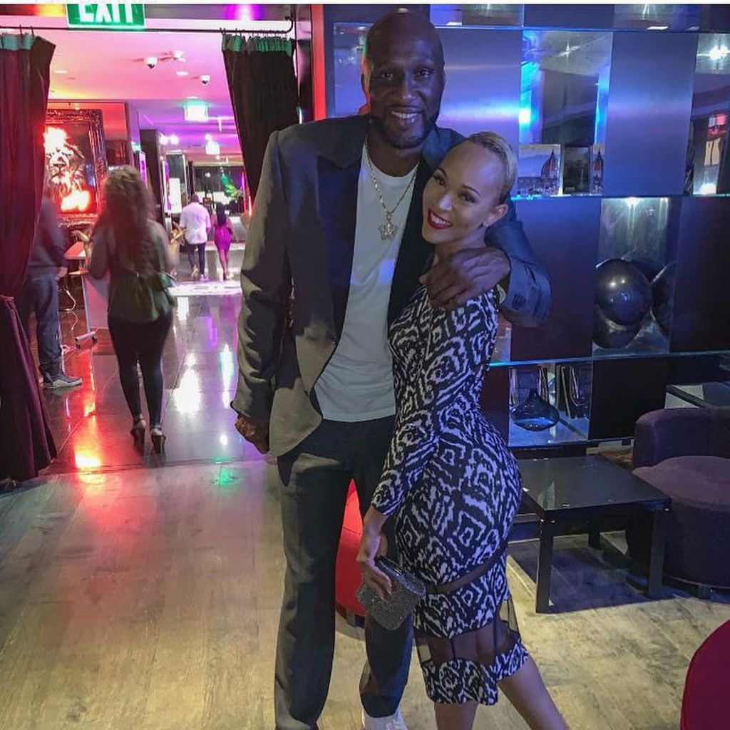 Lamar Odom und Sabrina Parr, 2019