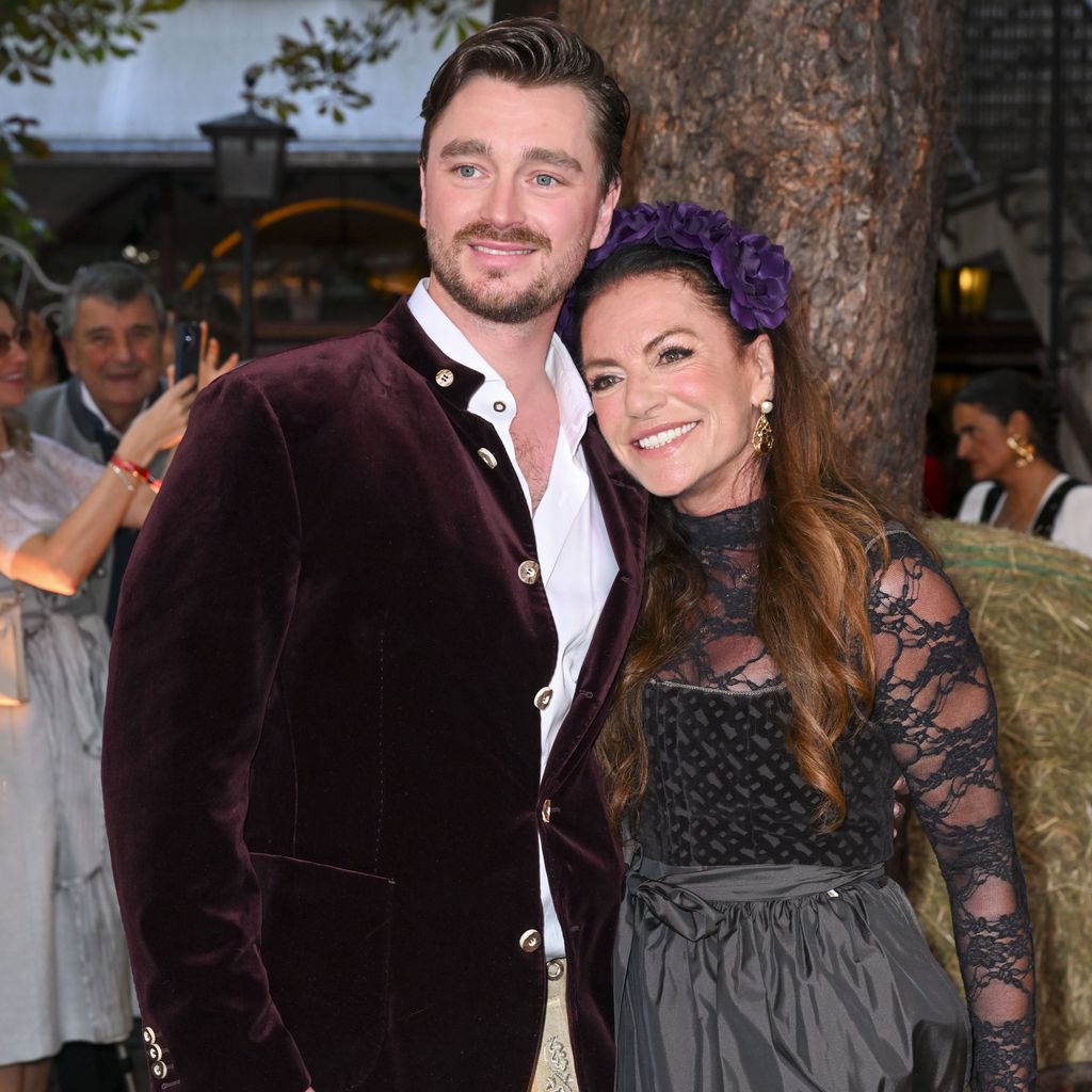 Christine Neubauer und ihr Sohn Lambert beim "HeidiFest" in München, September 2025