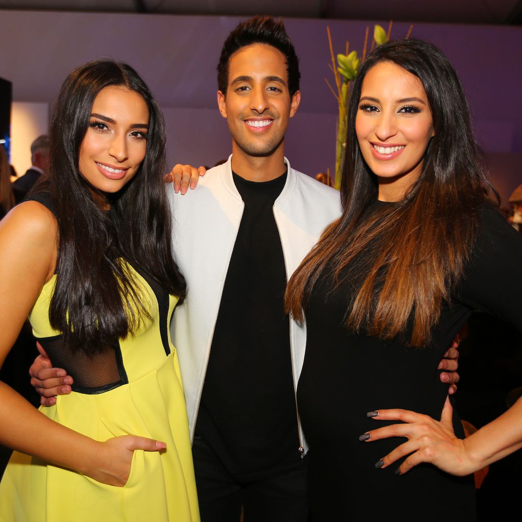 Lamiya, Sami und Dounia Slimani auf der Fashion Week Berlin