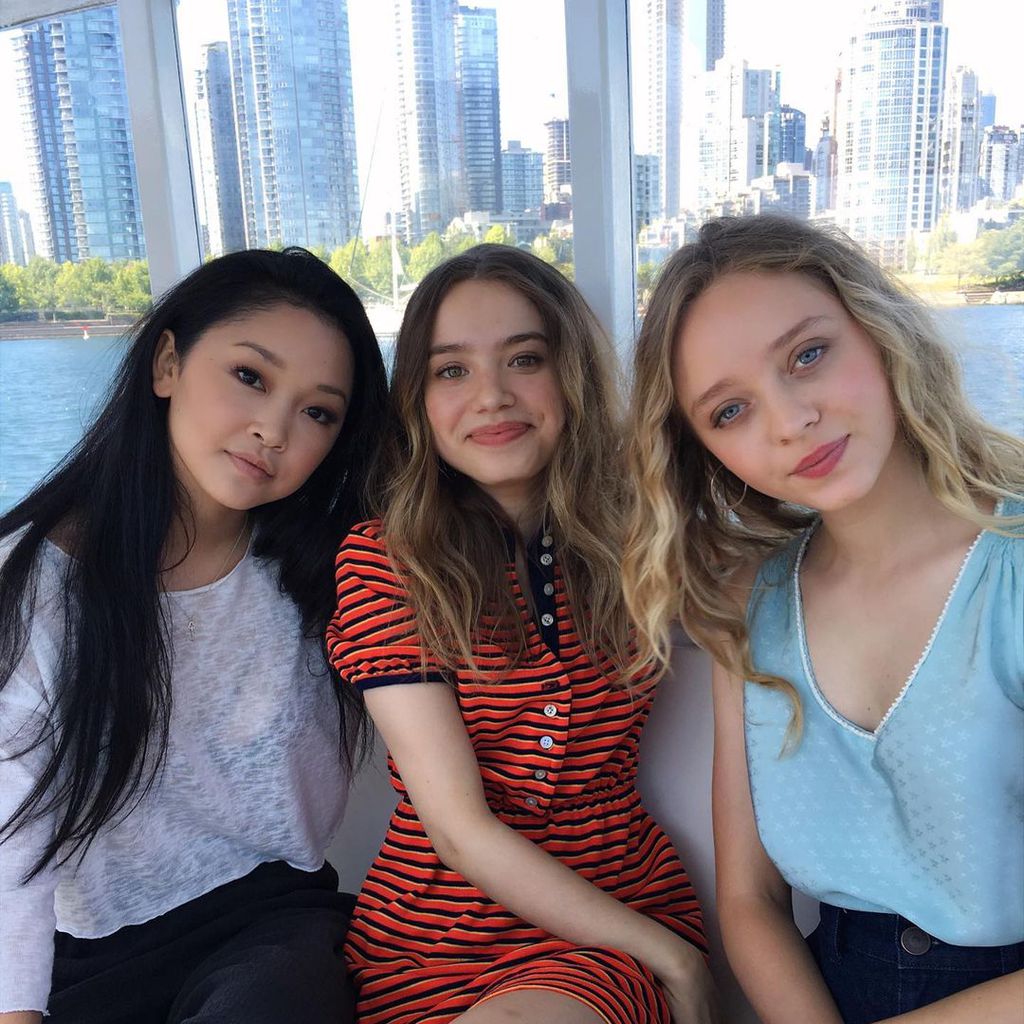 Lana Condor, Emilija Baranac und Madeleine Arthur