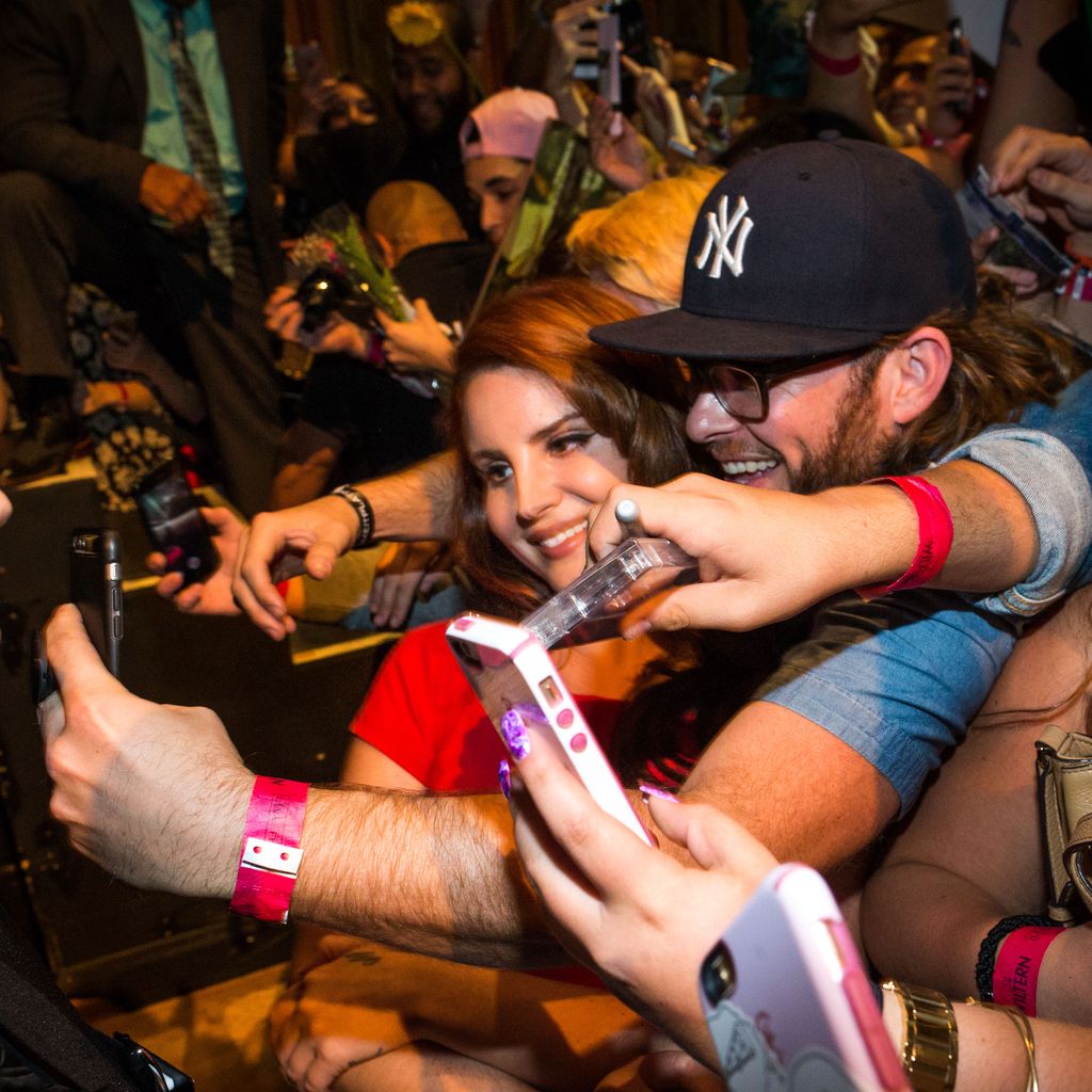 Lana Del Rey bei der Premiere ihres Musikvideos