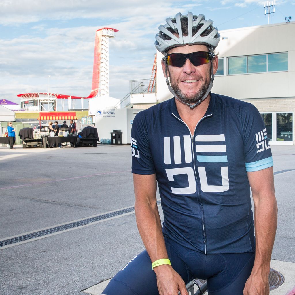 Lance Armstrong bei einer Bike Night in Austin